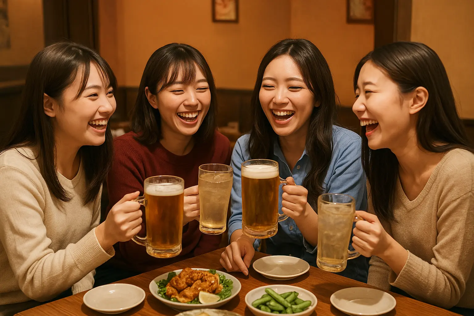 福岡県内（博多・中洲・小倉など）での宴会コンパニオン利用シーン